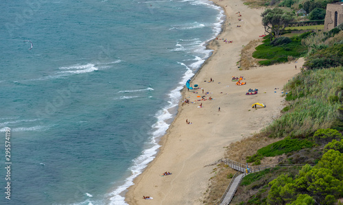 People on the beach