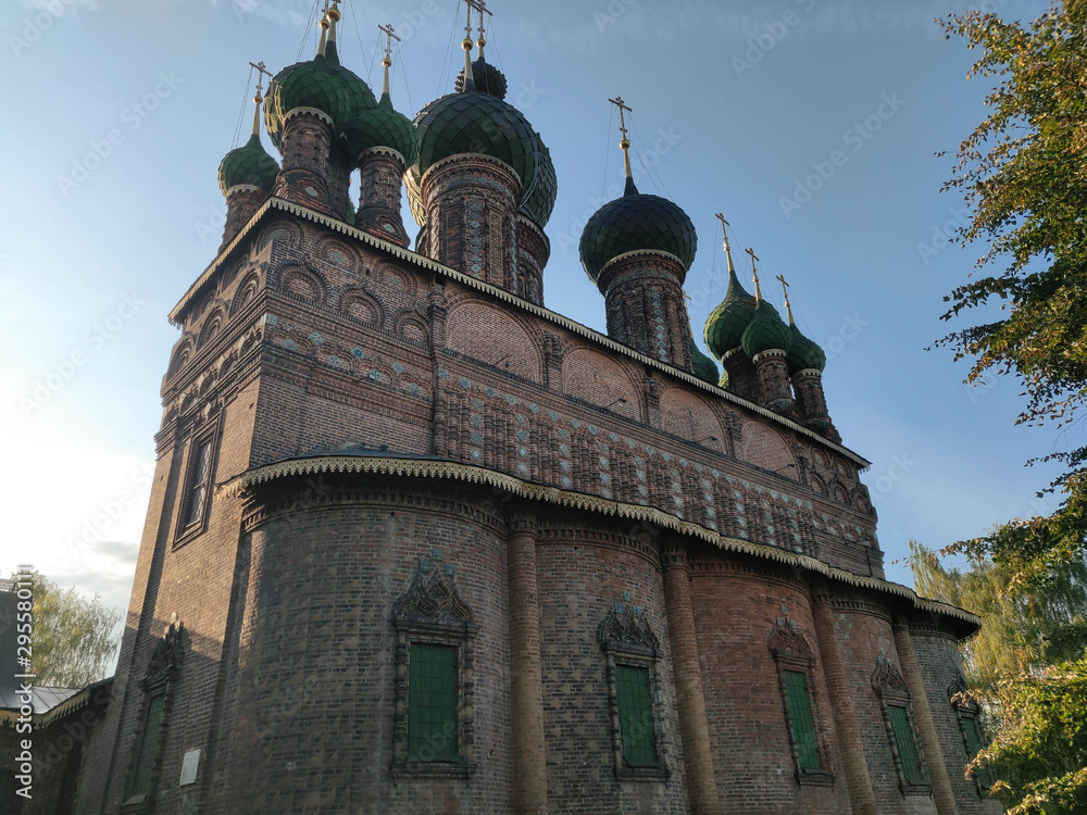 Obraz premium Church of St. John the Bartist in the city of Yaroslavl Russia