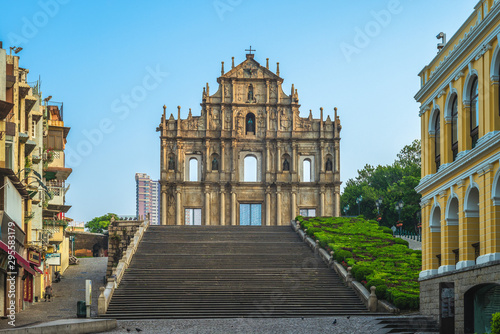 UNESCO, Ruins of St. Paul's in Macau, China photo