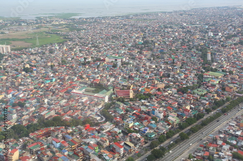 aerial view of the city of Philippines