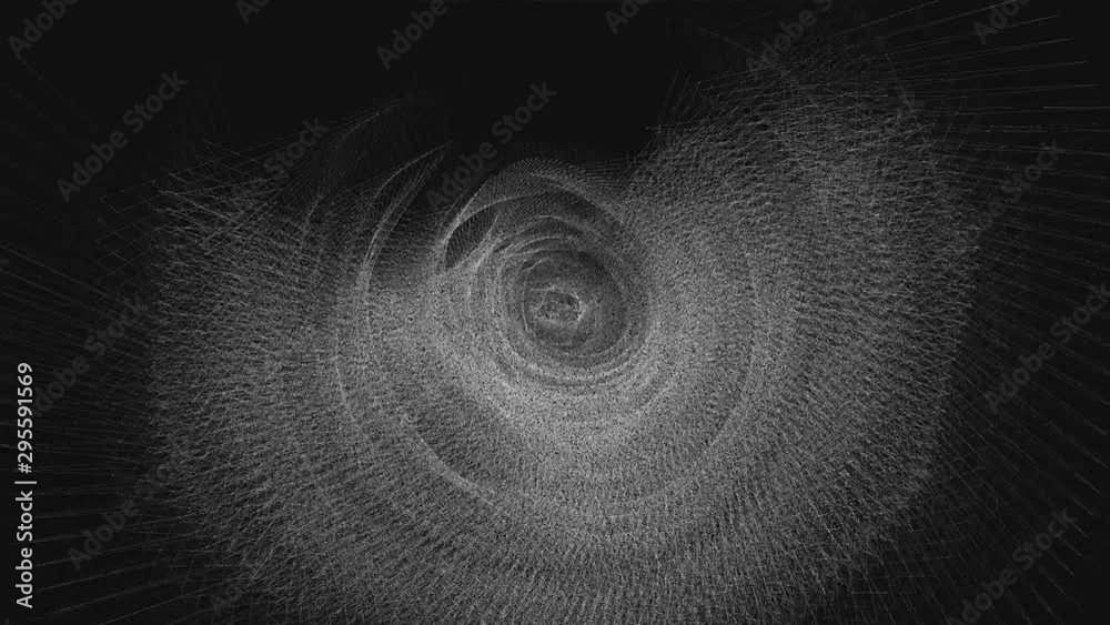 Abstract Background Physcedelic Geometric Tunnel VC 20