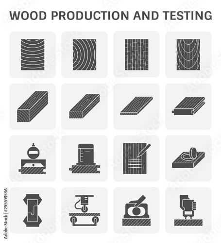 Wood sawmill icon