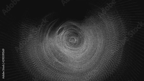 Abstract Background Physcedelic Geometric Tunnel VC 20