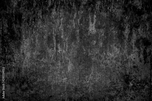 Texture of dark concrete wall, cement background