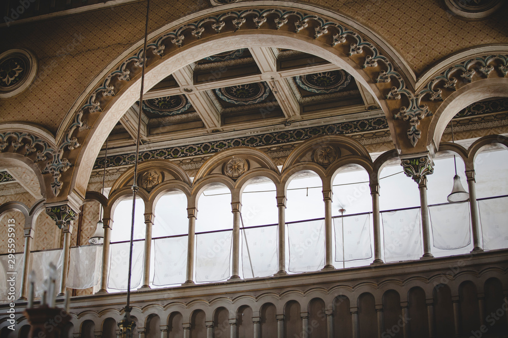 Obraz premium Interior of the Old Synagogue 