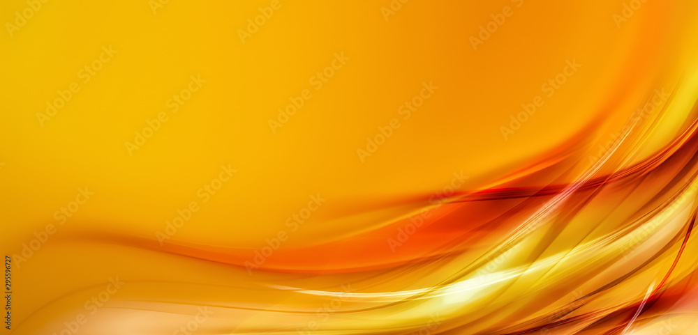 abstract orange background - obrazy, fototapety, plakaty 