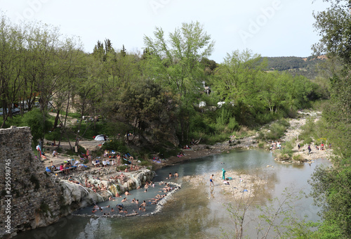 イタリア・シエナにある温泉テルメ・ペトリオーロ