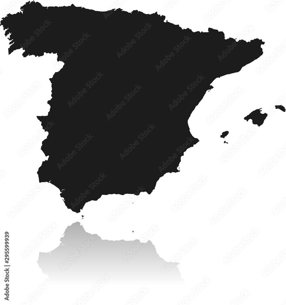 map of Spain