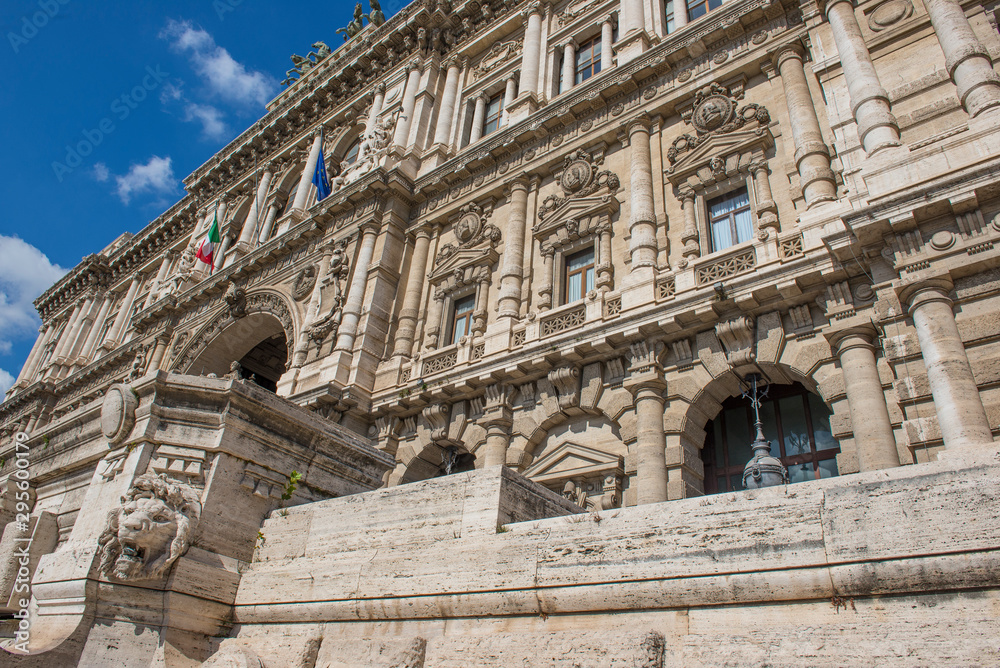Palace of Justice in Rome - residence of the Court of Cassation