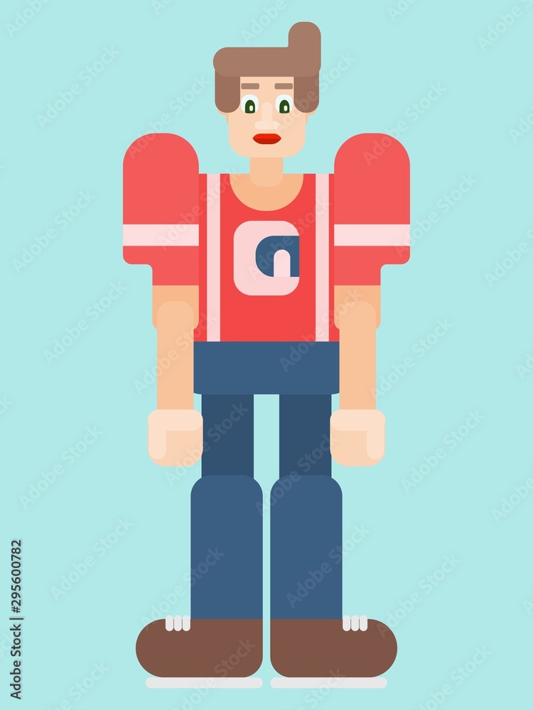 young man in flat style drawing picture young man in flat style drawing picture