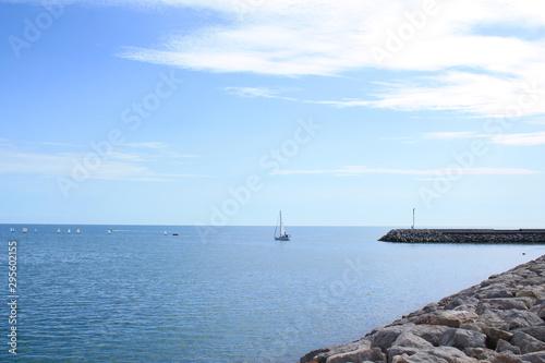 Marina of Palavas les flots, a seaside resort of the Languedoc coast, France © Picturereflex