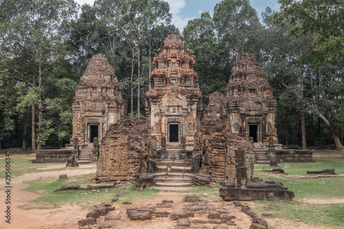 Prey Ko a small pre angkorian temple near Siem Reap, Cambodia 