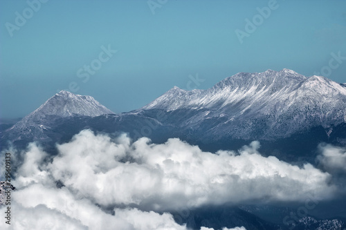 Mountain view from the top of Tahtali, Turkey, Kemer