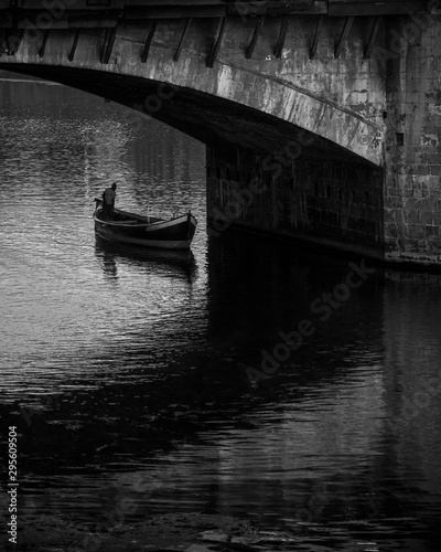 The Boatman, Ponte Vecchio, Florence