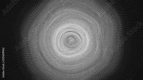 Abstract Background Physcedelic Geometric Tunnel VC 26