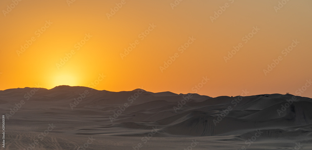 Fototapeta premium Desert sunset Peru