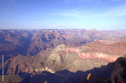 Blu sky and red rocks in Grand Canyon national park