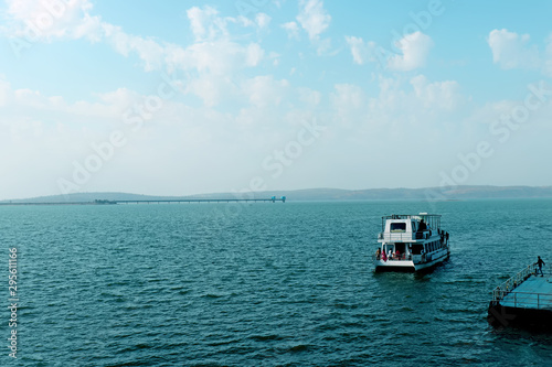 boat on the sea © VIKASSHAH
