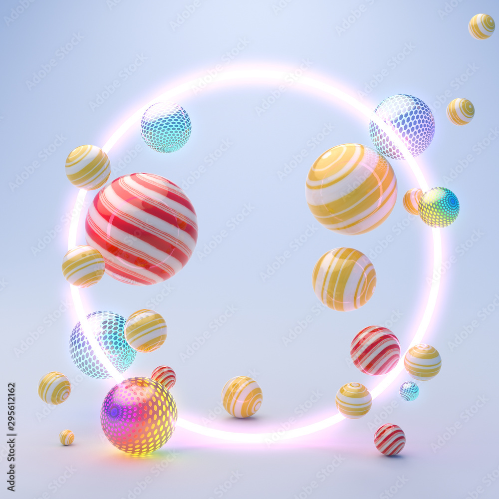 Abstract colorful background. 3d render Abstract colorful background. 3d render