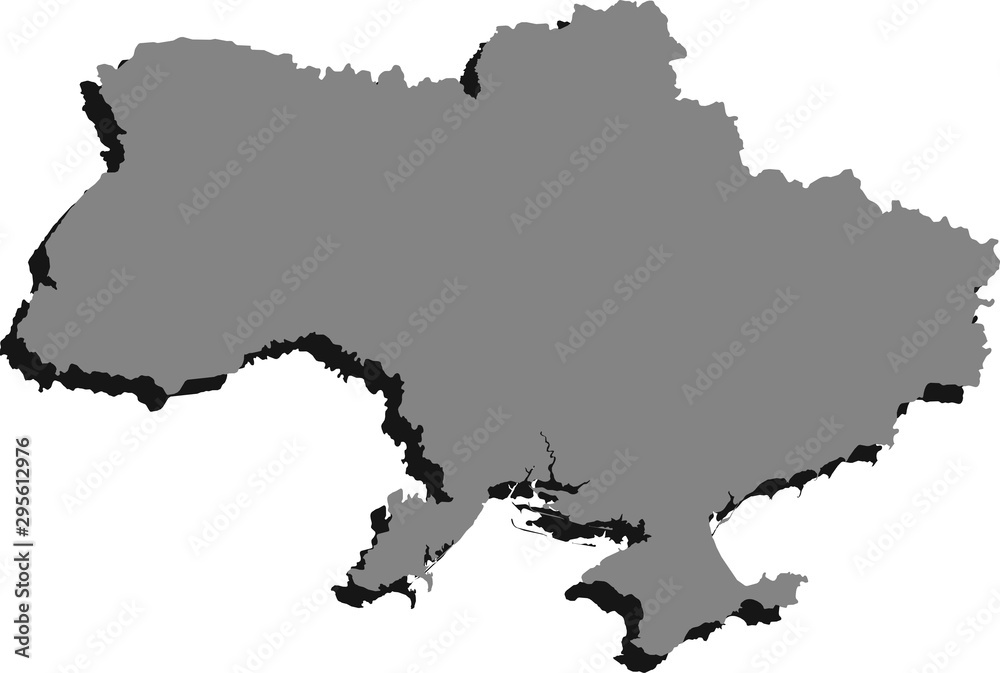 map of Ukraine