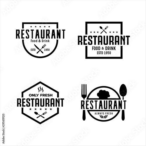 Restaurant Food and Drink Only Fresh