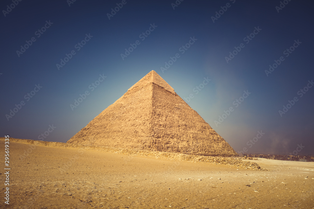 The great Pyramids of Gizeh Egypt shot in the summer of 2019 The great Pyramids of Gizeh Egypt shot in the summer of 2019