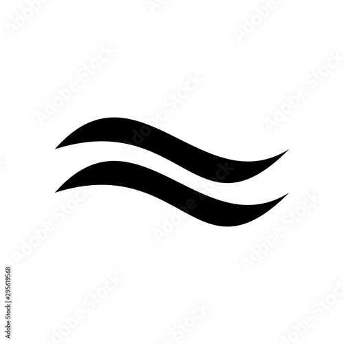 waves icon vector design template