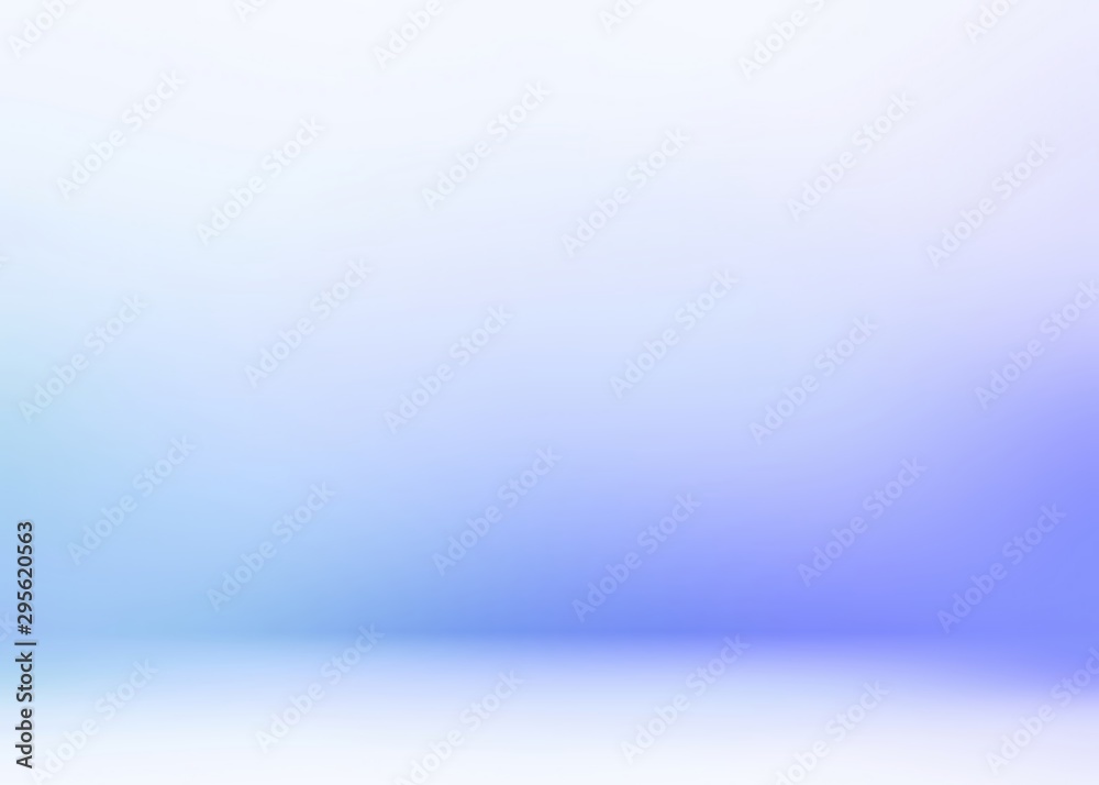 Light blue azure tints. 3d studio cool background. Empty wall and floor abstract template. Light blue azure tints. 3d studio cool background. Empty wall and floor abstract template.