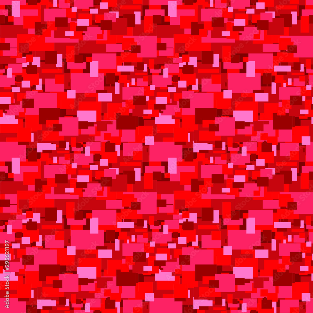 abstract seamless pattern of rectangular different red shapes abstract seamless pattern of rectangular different red shapes