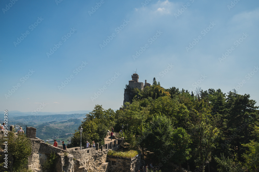 Rocca della Guaita, the most ancient fortress of San Marino Rocca della Guaita, the most ancient fortress of San Marino