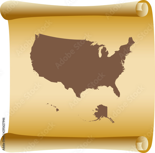 map of USA