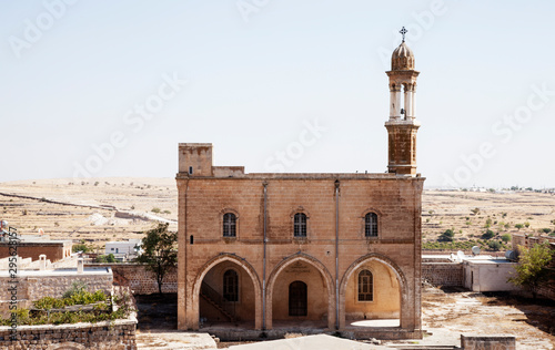 historical buildings of midyat mardin turkey