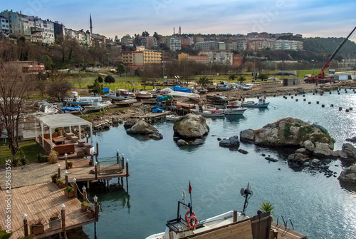 Istanbul  Turkey  10 February 2016  Coast of Sile.