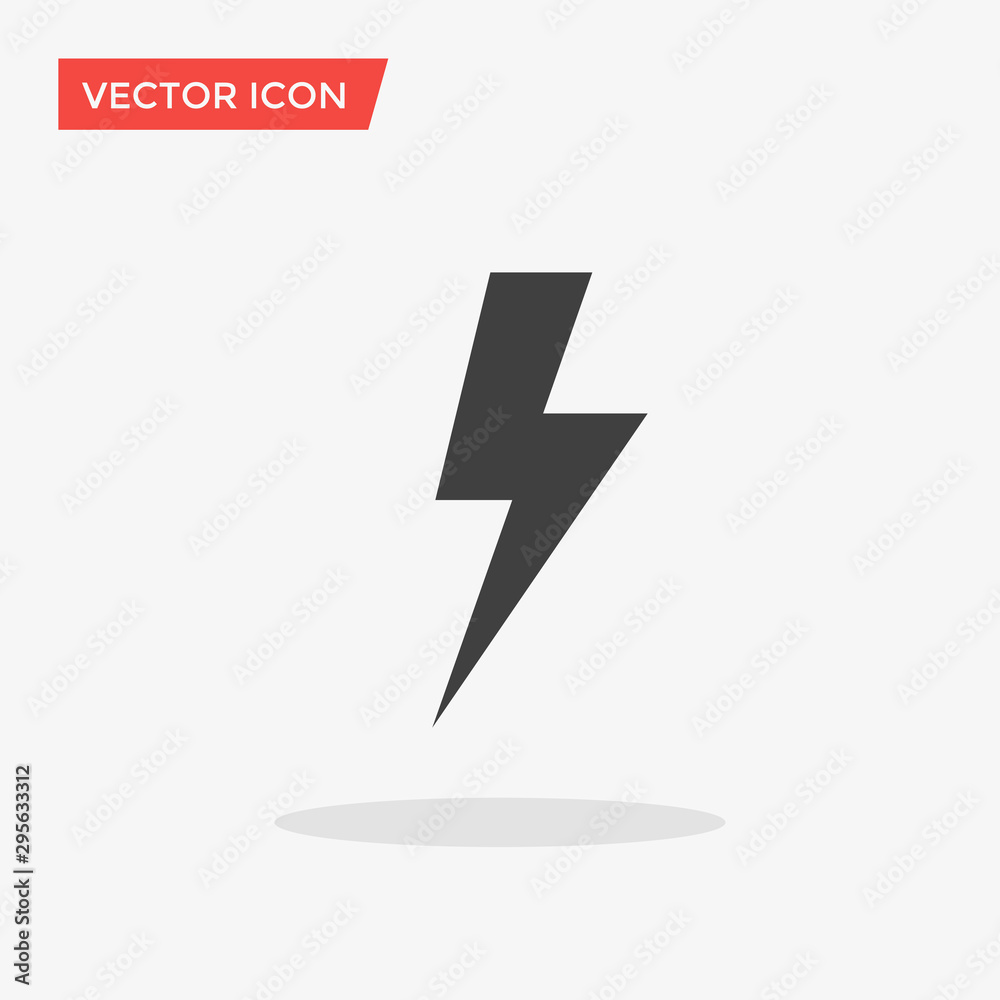 Bolt Icon in trendy flat style isolated on grey background. Lightning symbol for your web design, logo, UI. Vector illustration, EPS10. Bolt Icon in trendy flat style isolated on grey background. Lightning symbol for your web design, logo, UI. Vector illustration, EPS10.