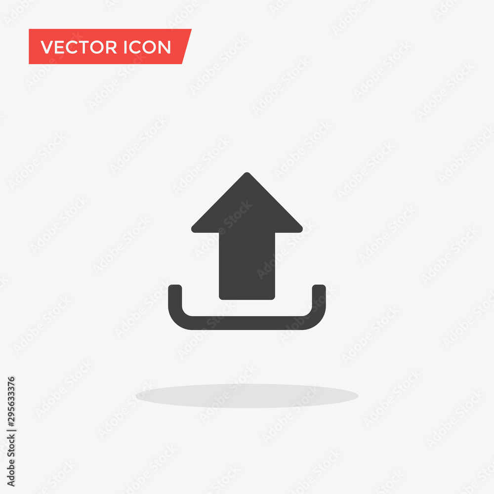 Upload Icon in trendy flat style isolated on grey background, for your web site design, app, logo, UI. Vector illustration, EPS10. Upload Icon in trendy flat style isolated on grey background, for your web site design, app, logo, UI. Vector illustration, EPS10.