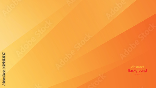 Warm tone and Orange color background abstract art vector 