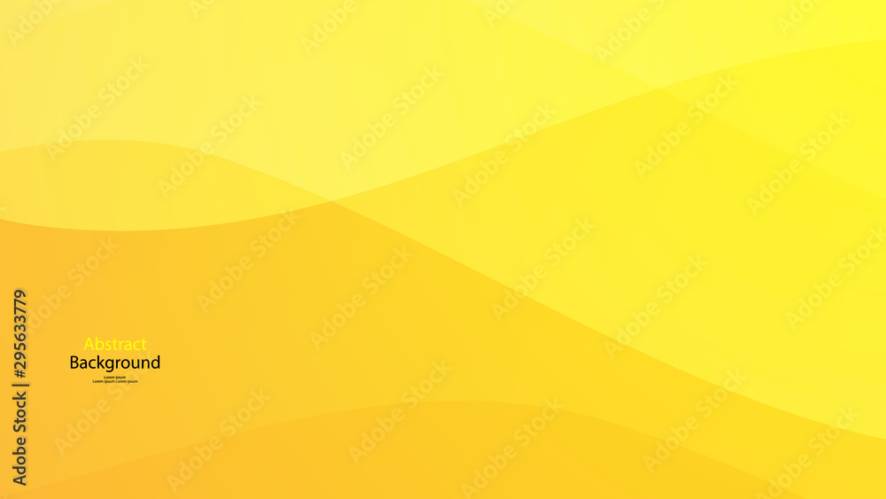 Yellow tone color background abstract art vector