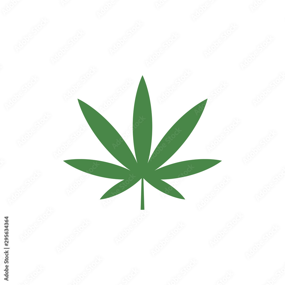 Cannabis marijuana hemp leaf logo Cannabis marijuana hemp leaf logo