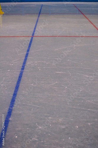 Ice surface of skating rink