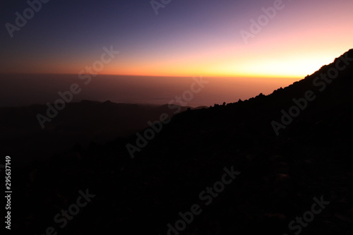 Anochecer Teide Tenerife