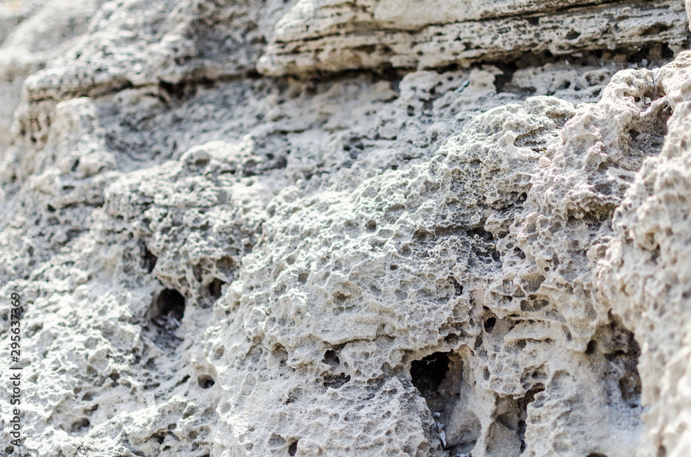 EROSION ROCAS MAR MEDITERRANEO