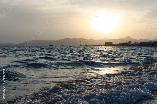 PLAYA ARENAL DE MALLORCA ATARDECER