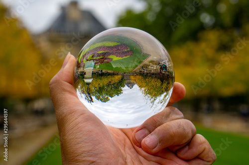 crystal ball, also known as an orbuculum or crystal sphere, is a crystal or glass ball and common fortune-telling object. It is generally associated with the performance of clairvoyance and scrying.