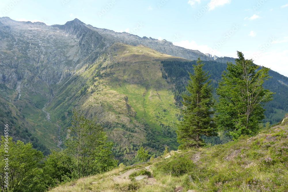 vue sur la pique Rouge