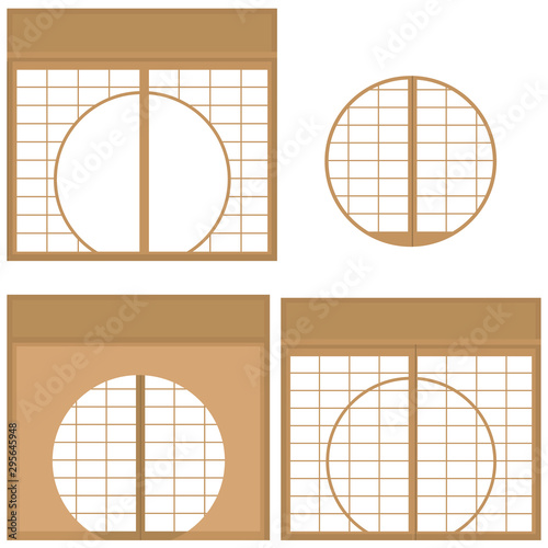 障子 丸窓 円窓 イラスト素材 ベクター Stock Vector Adobe Stock 障子 丸窓 円窓 イラスト素材 ベクター Stock Vector Adobe Stock