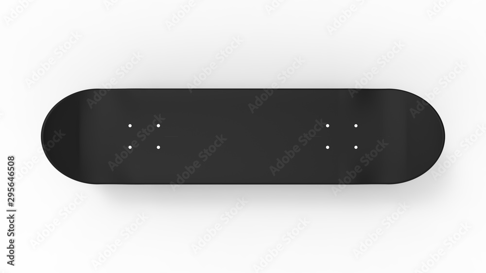 3d rendering of a skateboard isolated in white background 3d rendering of a skateboard isolated in white background