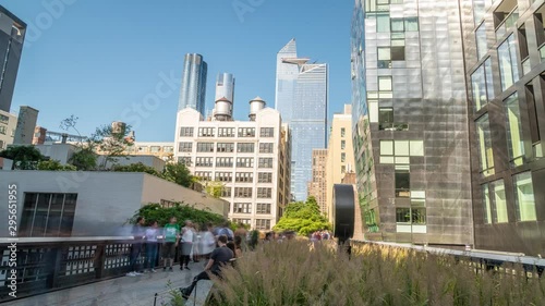 New York City Highline Day Timelapse Video photo