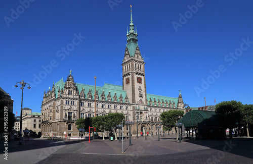 City Hall of Hamburg, Germany