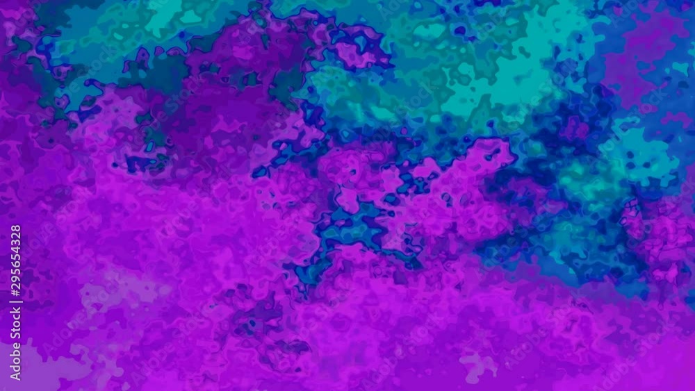 abstract animated twinkling stained background seamless loop video - watercolor splotch effect - color purple fuscia teal blue green abstract animated twinkling stained background seamless loop video - watercolor splotch effect - color purple fuscia teal blue green
