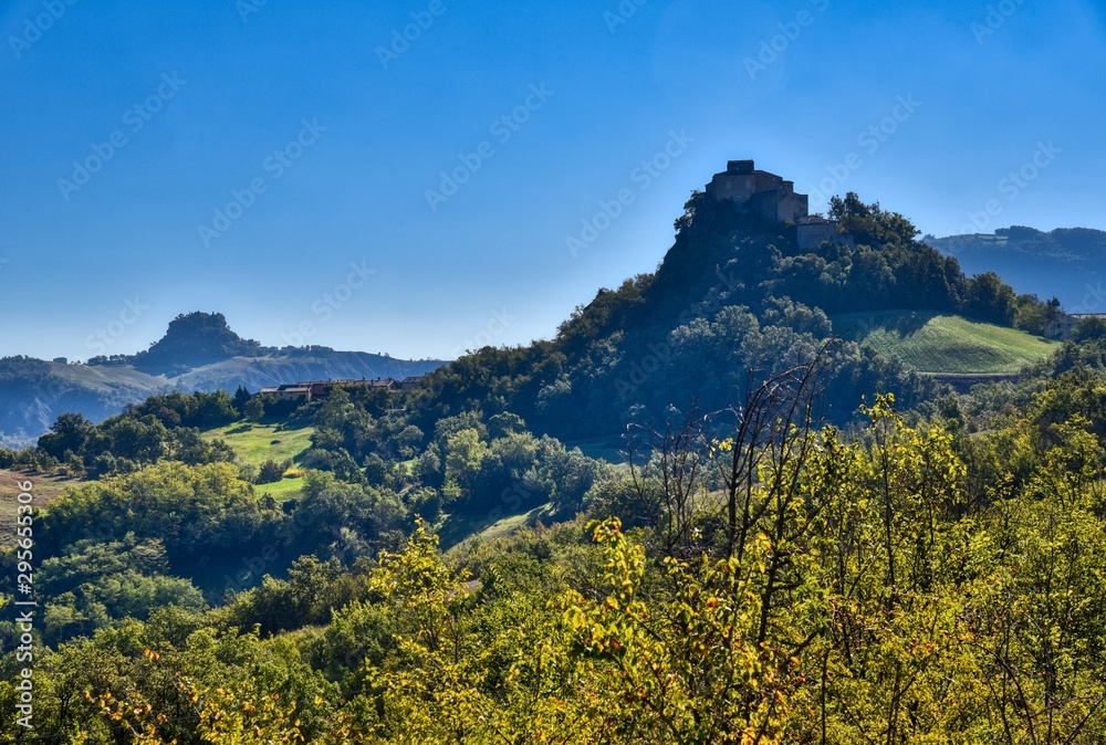 Fototapeta premium Castle in fall